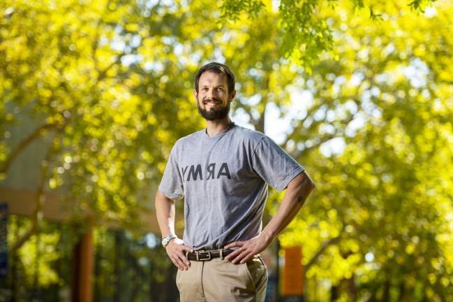 veteran student portrait